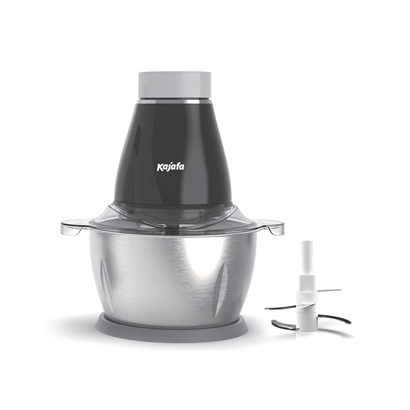 FP118S Mini Chopper Electric Food Processor with 1.5L Robust Stainless Steel Crater, 400W, 4 Bi-Level Blades, Mini Processor Food for Food, Vegetables, fruit and Nuces