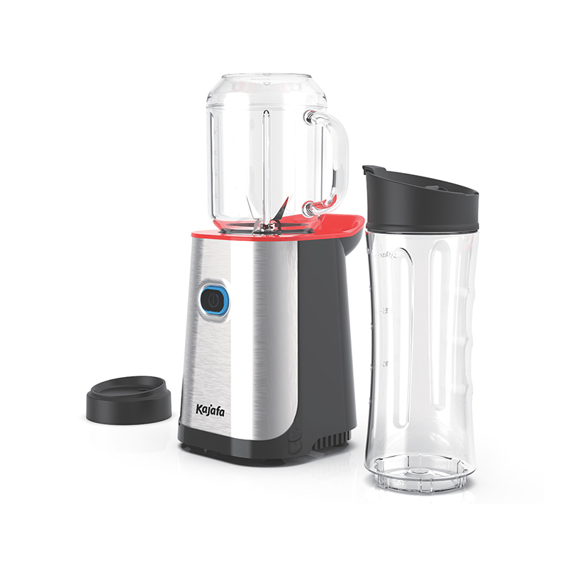 BL509B-P4 lenis Blender cum acutis laminis, Mini Blender personalis pro Shakes et Smoothies, Blender pro coquina cum mixtura, BPA-liberum Travel Cup & 600ml Mason Cup