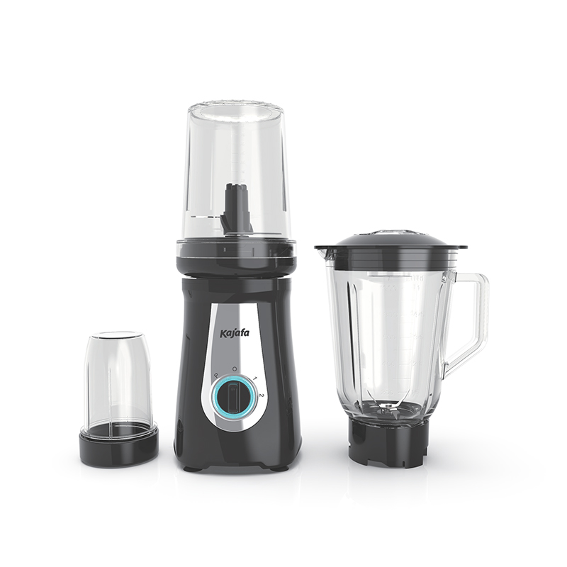 BL-358ABE-G Blender lenis Factor, 3 in 1 EXILIM Blender cum 1.0L Vitreo Jug, Multifunctional Cibus Processus & Grinder pro Fruges, Vegetabilium et Coffee Fabae